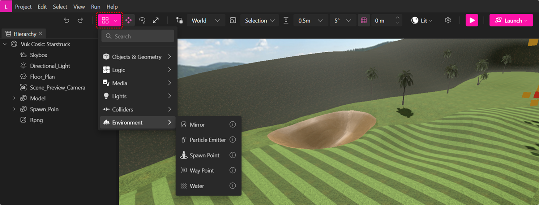 Viewport Panel